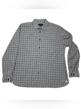 John Varvatos Signature Tailored Long Sleeve Button Down Shirt Men’s Size XL 17